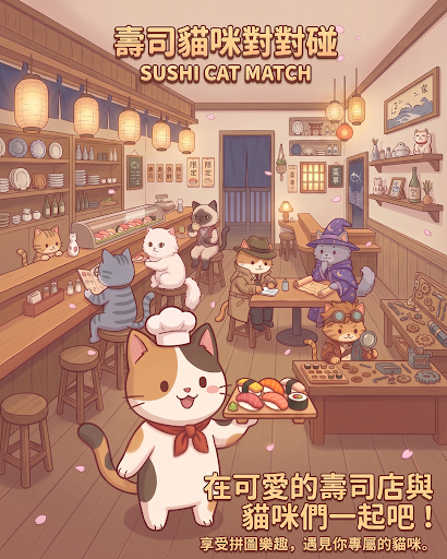 Sushi Cat Match: 貓咪壽司店電腦版