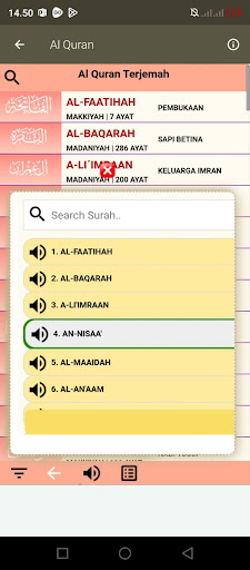 Tafsir jalalain & Terjemah PC