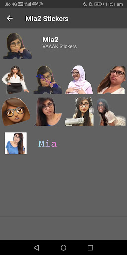 Mia Khalifa WAStickers para PC