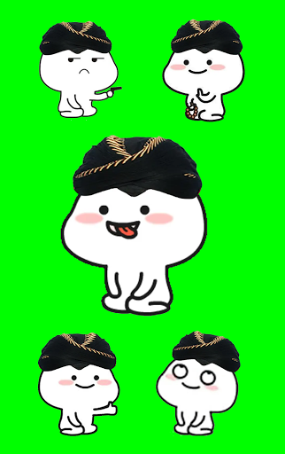 komputer Stiker Pentol Jawa Lucu WA