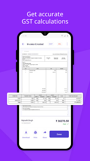 myBillBook Invoice Billing App