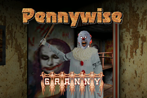 Pennywise palhaço mau jogo de terror assustador para PC