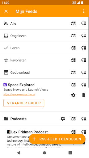 Offline RSS-lezer voor nieuws PC
