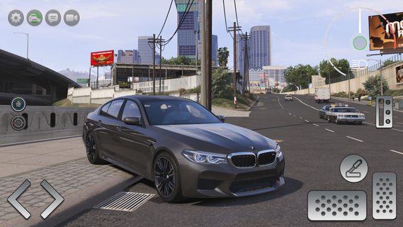 Realistic Simulator BMW M5 Car