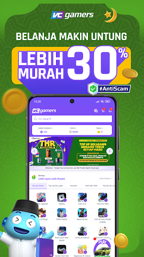 komputer VCGamers - TopUp FF & MLBB