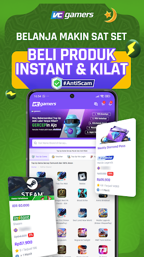 komputer VCGamers - TopUp FF & MLBB