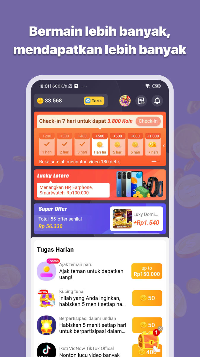 VidNow – Watch Hot Videos & Earn Real Money PC