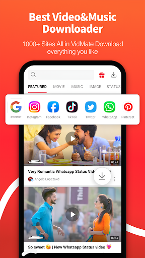Vidmatè - वीडियो डाउनलोडर PC