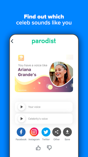 PARODIST – create prank videos with celebs' voices