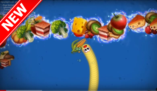 Worms Zone Io new android game review.