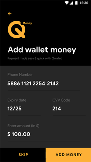 Qcabs User - Template para PC