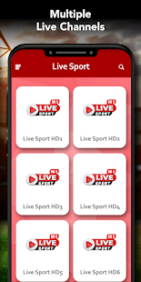 Live Sport الحاسوب