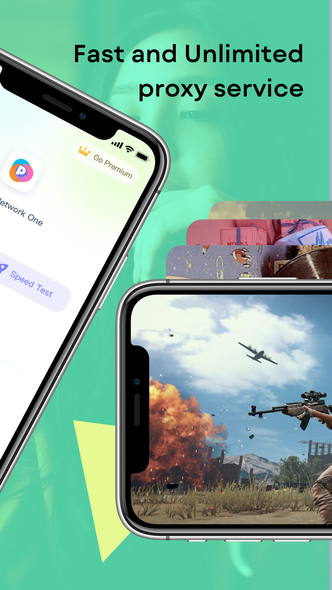 Private Net & live video proxy PC