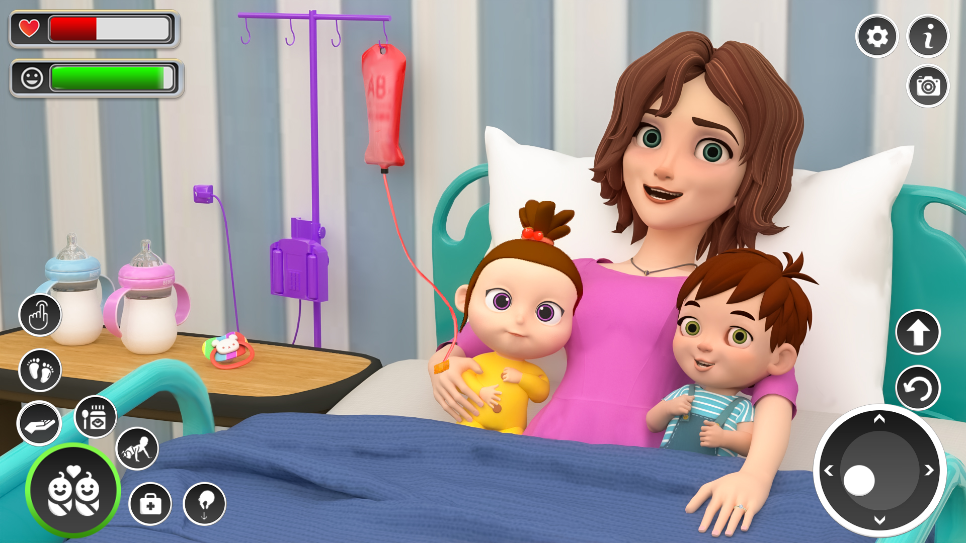 Download Twins Mother Simulator Game 3D on PC with MEmu