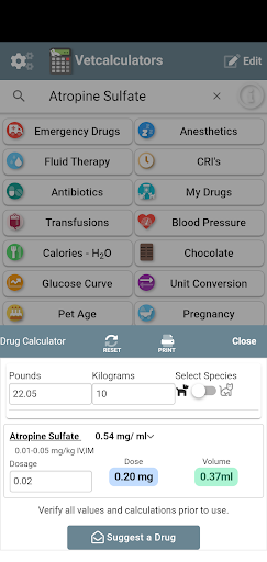 Vetcalculators PC