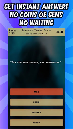 Stranger Things Trivia Quiz PC