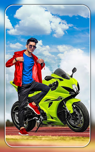 Bike photo editor rider frames PC