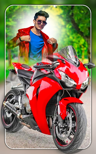 Bike photo editor rider frames PC