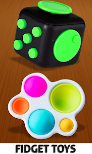 Fidget Cube 3D Antistress Toys - Calming Game