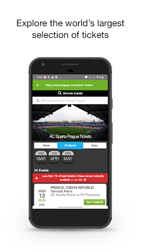 viagogo Tickets ПК