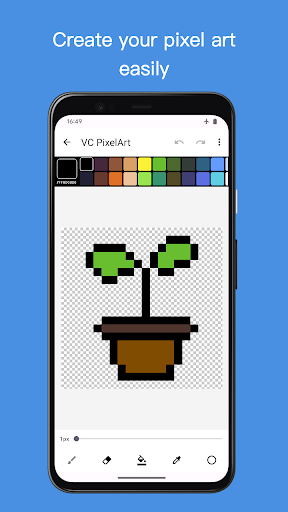 VC PixelArt: pixel art editor پی سی
