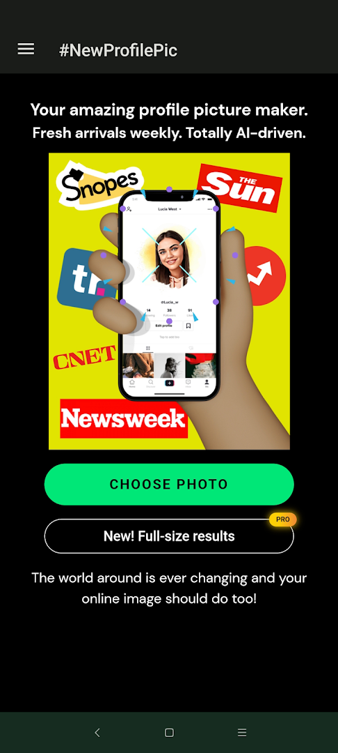 NewProfilePic: Profile Picture PC