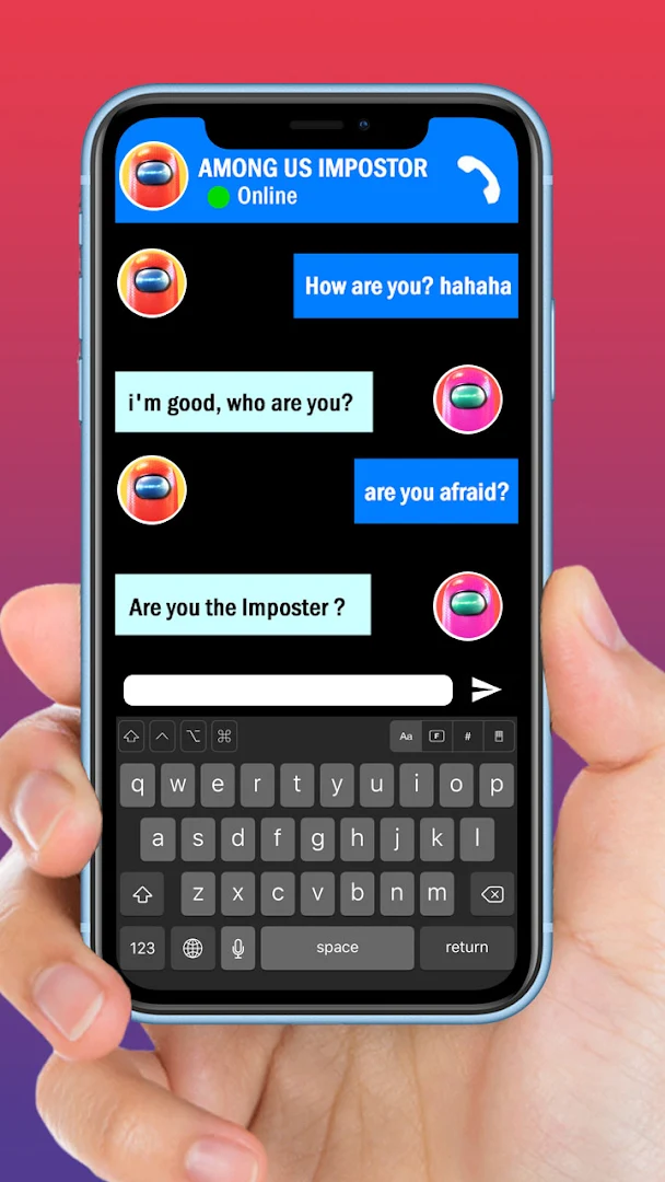 Video call from Among Us Impostors PC