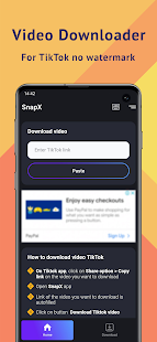 SnapX - Video Downloader for TikTok No Watermark PC