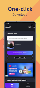 SnapX - Video Downloader for TikTok No Watermark