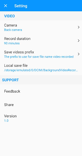 Background Video Recorder PC