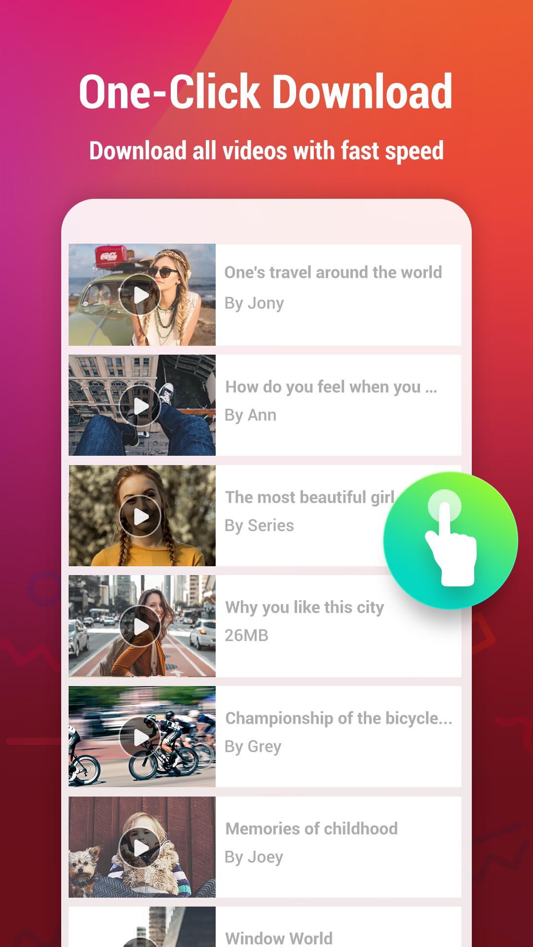 Fast Browser-Video Downloader, Private Video Saver PC