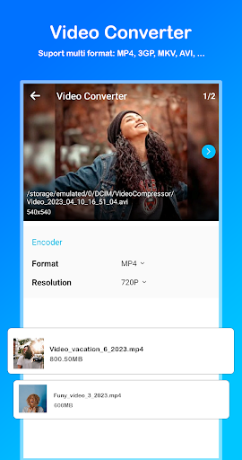 Video compressor - Reduce size PC