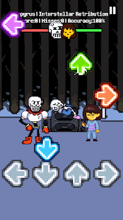 Undertale but FNF gameplay PC