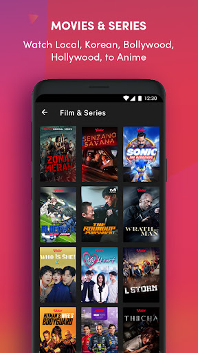 Vidio: Sports, Movies, Series