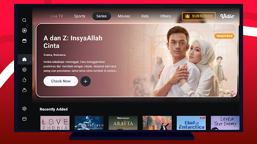 Vidio TV: Sport, Movie, Series