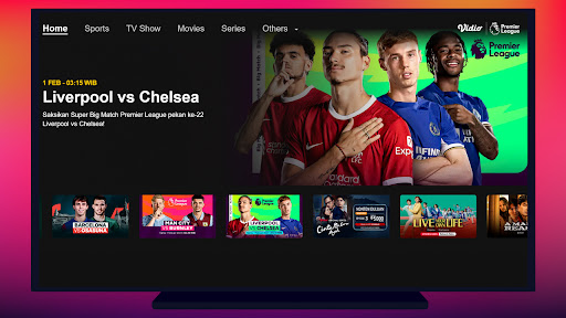 Vidio TV: Sport, Movie, Series