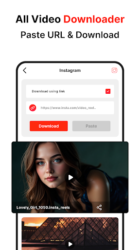 Video Downloader & Player Home পিসি