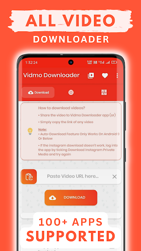 Vidmo: All Video Downloader پی سی