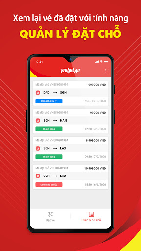 Đặt vé máy bay giá rẻ VietjetA PC