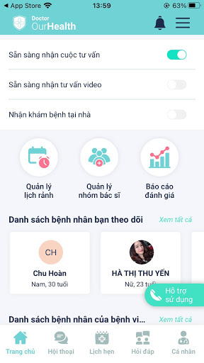 OurHealth Doctor پی سی