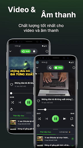 eTube - Nghe Nhạc Tắt Màn Hình PC