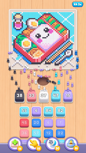 Food Hunt: Pixel Puzzle