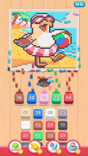 Food Hunt: Pixel Puzzle