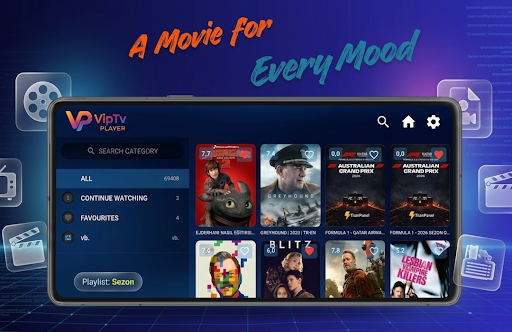 VipTv Player - Iptv Player PC