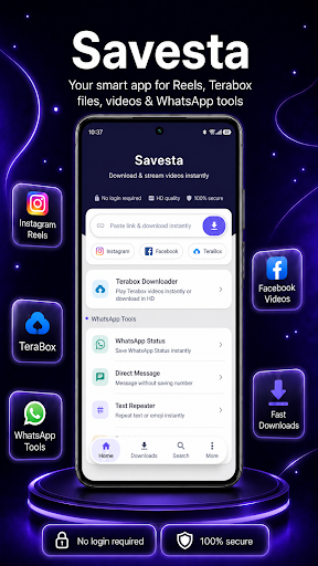 Savesta: Video & Status Saver PC