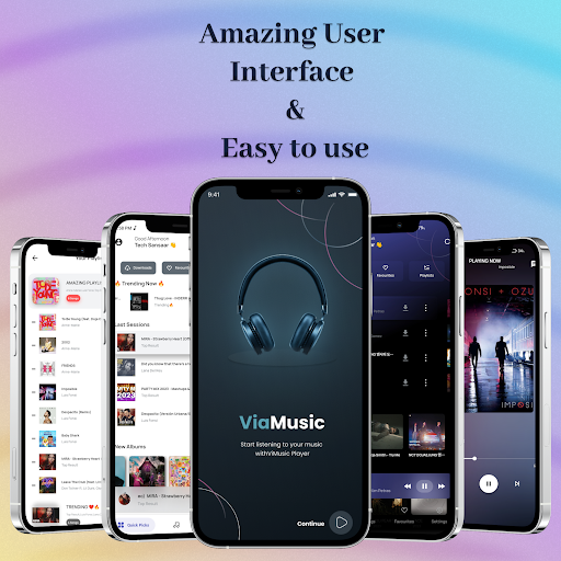 ViaMusic: MP3 Music Player App پی سی