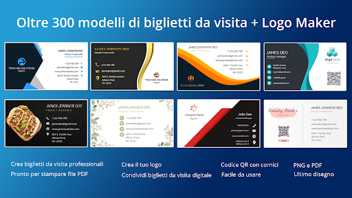 Biglietti de visita Italiano