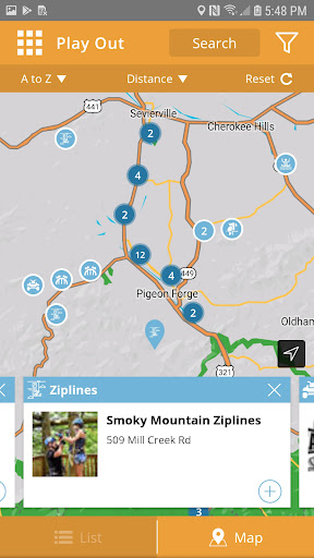 komputer Smokies Travel Hub