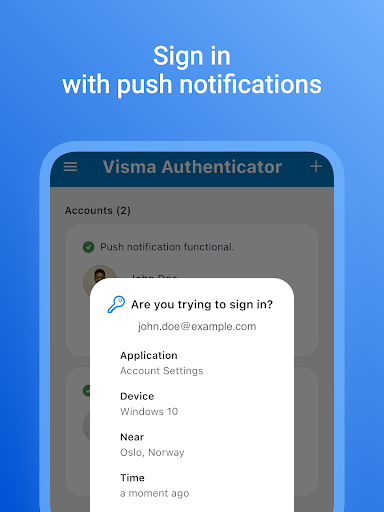 Visma Authenticator PC
