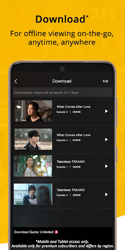 komputer Viu : Korean & Asian content